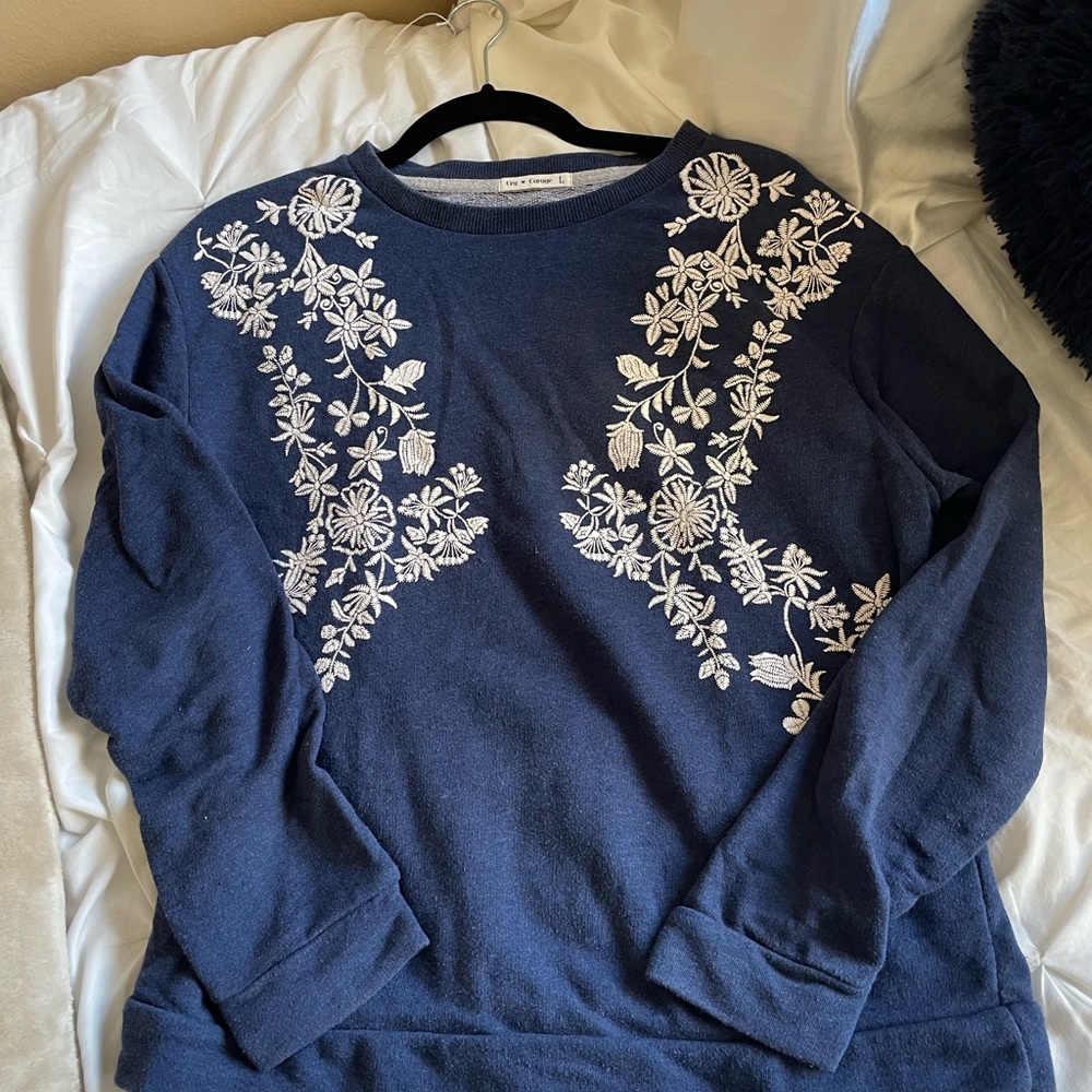 Blue Sweater